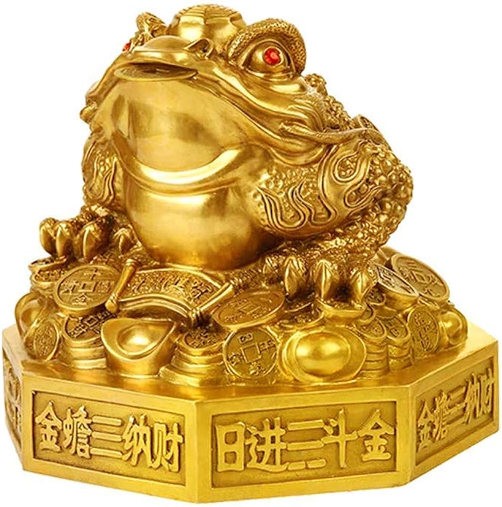 強力な金運の波動を宿すカエルの置物 楽天市場】【送料無料】NO-10