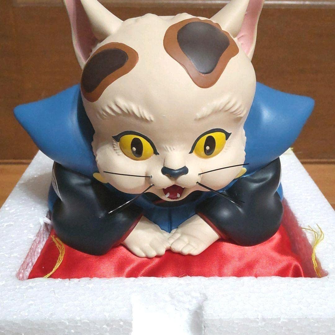 Amazon.co.jp: 平成狸合戦ぽんぽこ 猫福助の貯金箱 どんぐり共和国