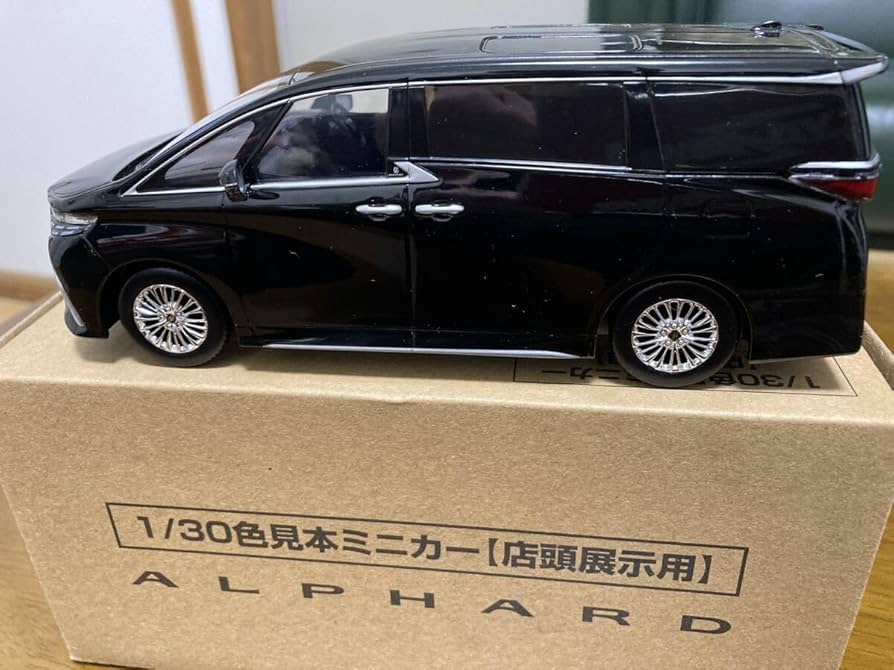 Amazon.co.jp: トヨタ アルファード 40系 カラーサンプルミニカー（1