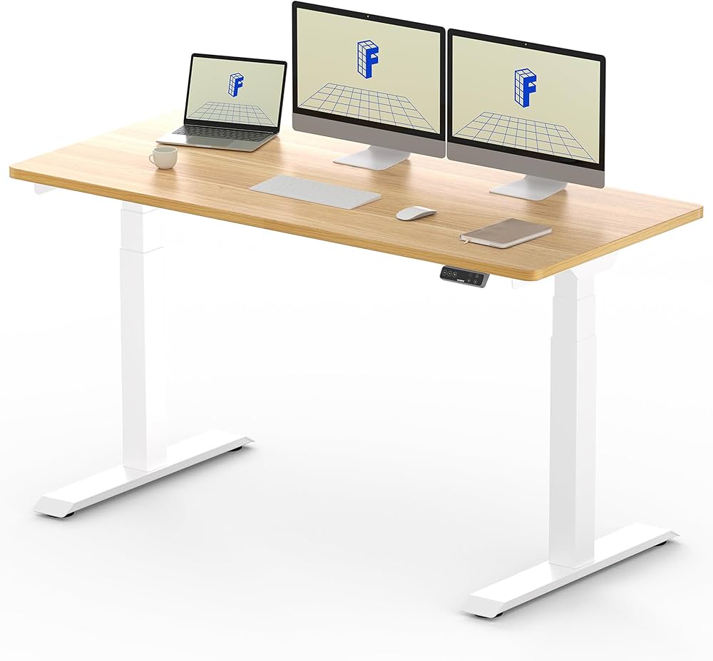Amazon | FLEXISPOT スタンディングデスク 電動式昇降デスク メーカー5