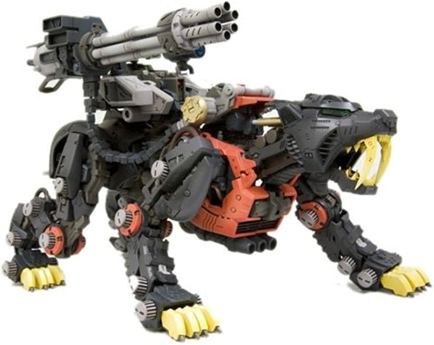 Amazon.com: Zoids Tomy Japanese Model Kit ZD024 Saber Tiger