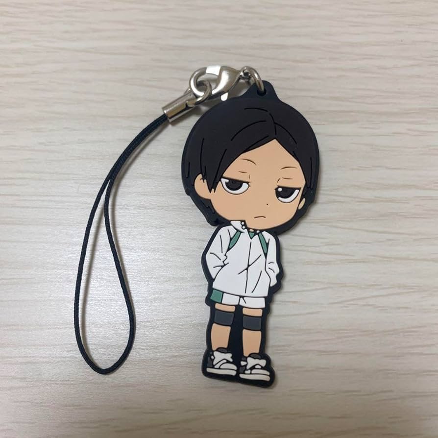 Amazon.co.jp: ハイキュー!! 国見英 ラバーストラップ 青葉城西 : Toys