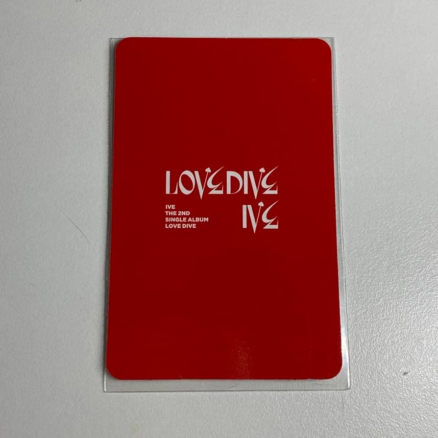 Amazon.co.jp: IVE LOVE DIVE アルバム トレカ ウォニョン : おもちゃ