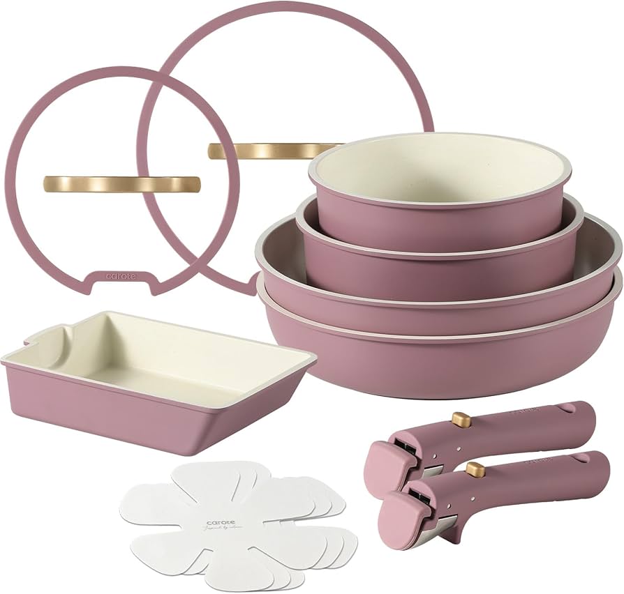 Amazon.co.jp: CAROTE カローテ フライパン セット12点 鍋セット IH