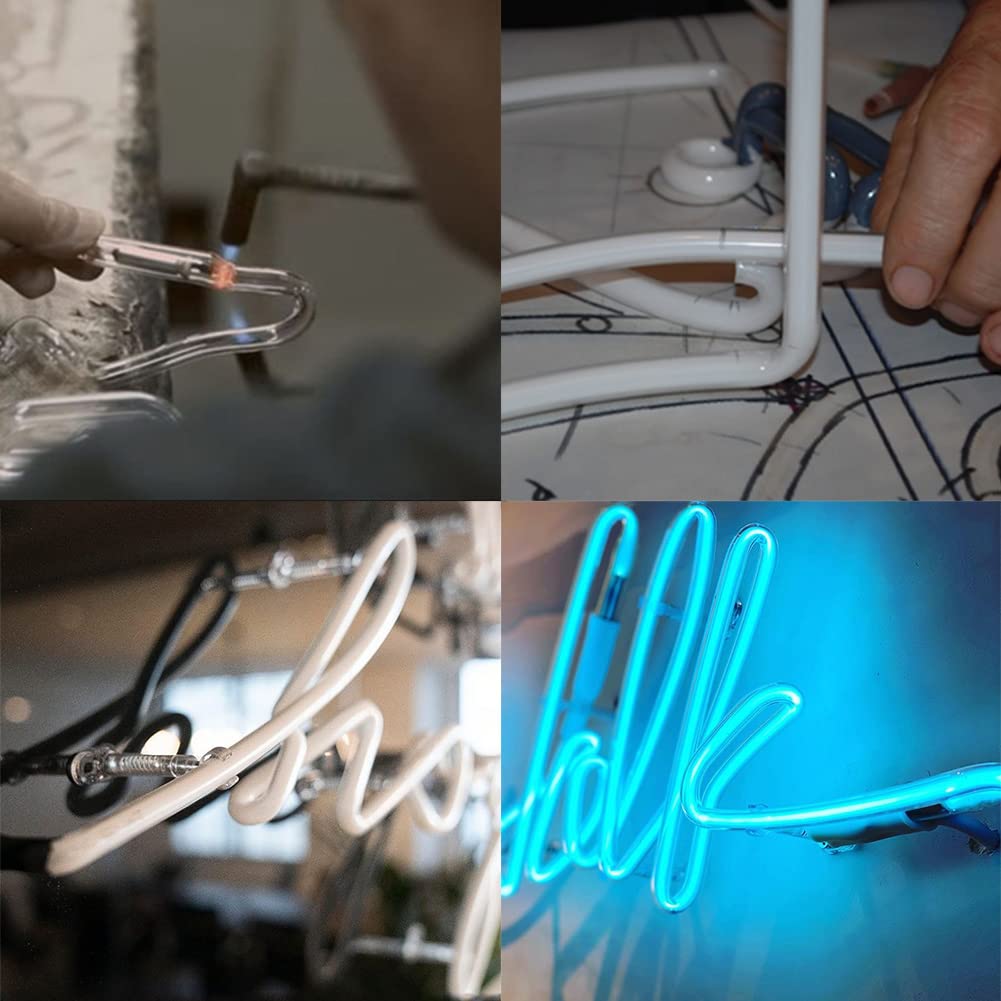 Amazon | カスタマイズされたガラス管ネオンサイン,100%手で曲げ