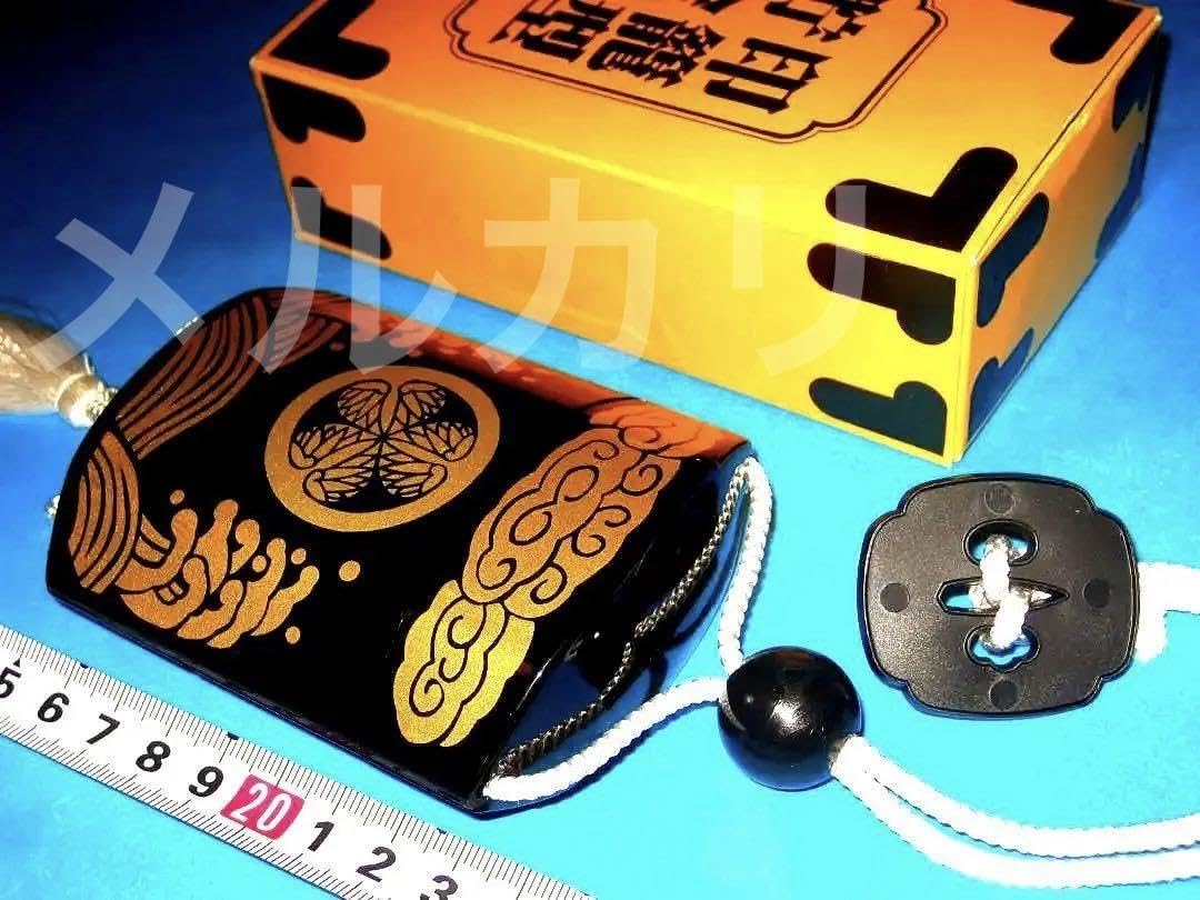 Amazon.co.jp: 水戸黄門 印籠 貯金箱 太秦映画村 三つ葉葵 徳川家康