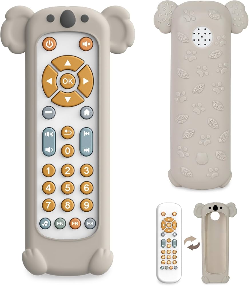 Amazon | MAVEKID リモコン おもちゃ 携帯 玩具 洗える 知育玩具