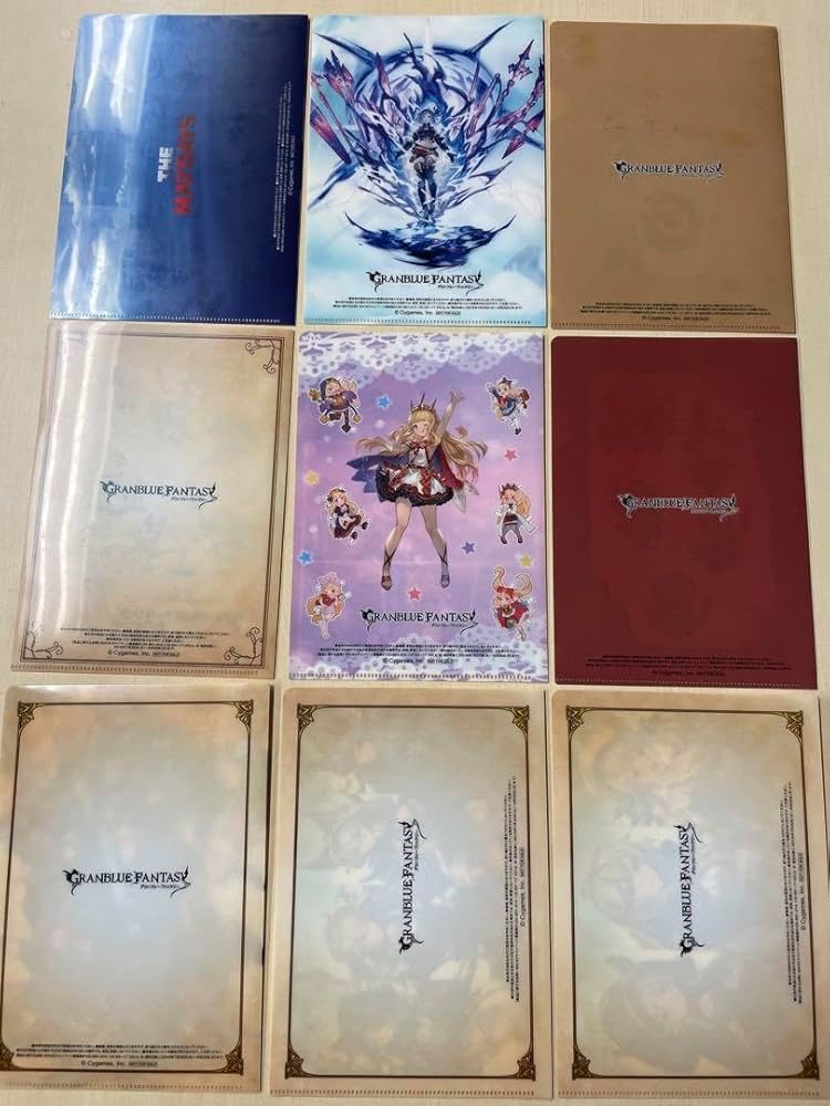 Amazon.co.jp: グラブル クリアファイル セット : Toys & Games