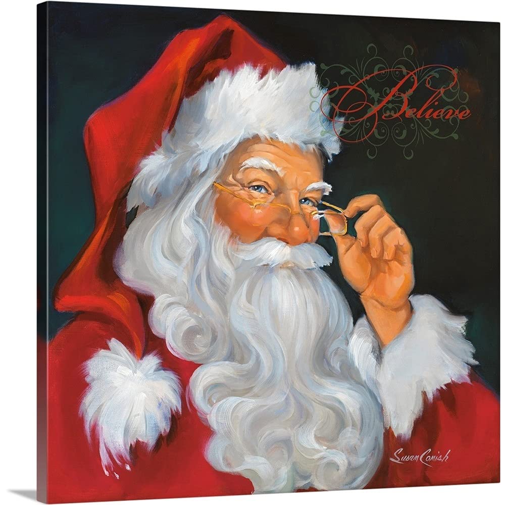 Amazon.com: CANVAS ON DEMAND Believe Canvas Wall Art Print by