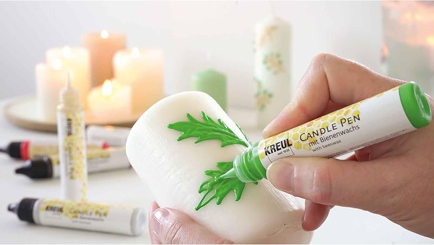 Amazon.co.jp: Kreul 49759 キャンドルペン 6本セット Winter Love 6本