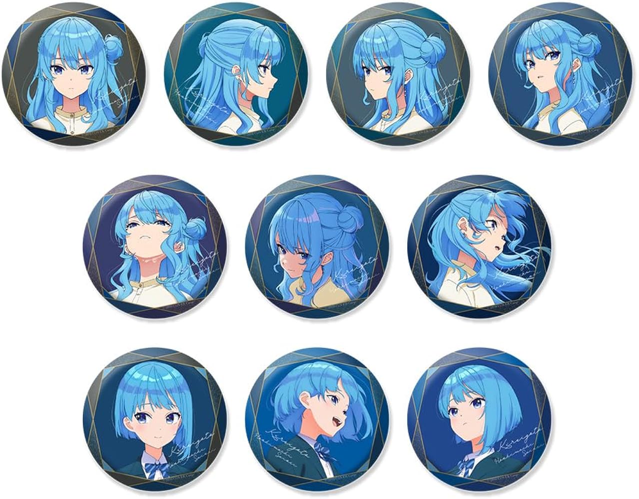 Amazon.co.jp: 《予約》星街すいせい「綺麗事」缶バッジコレクション