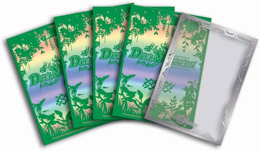 Amazon | デュエル・マスターズ カードプロテクト 自然文明!! | トレカ