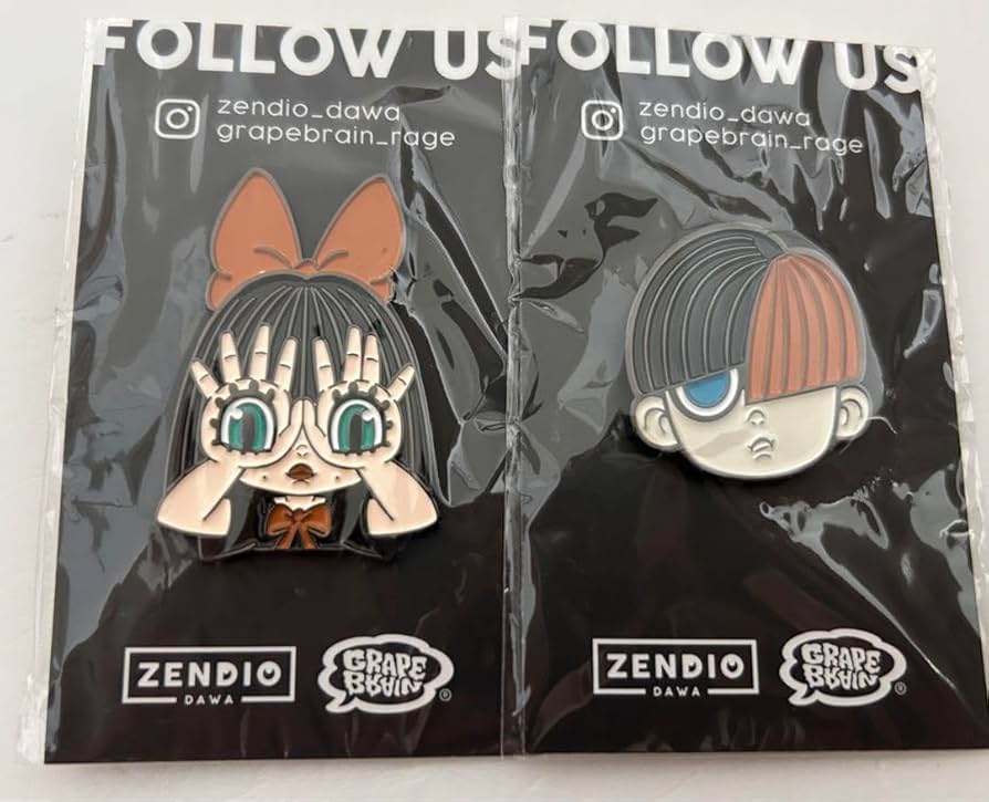 Amazon | GRAPE BRAIN タイ TTE にぎるちゃん のりくん ピンズ BNG
