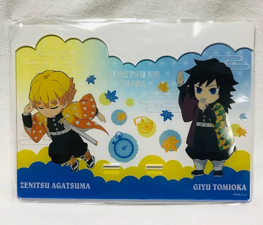 Amazon.co.jp: 希少 鬼滅 冨岡義勇 我妻善逸 アクリルスタンド : おもちゃ