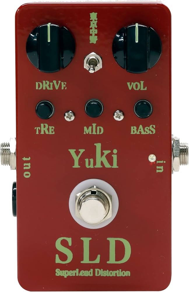 Amazon.co.jp: YUKI Yuki SLD SuperLead Distortion Guitar Effect