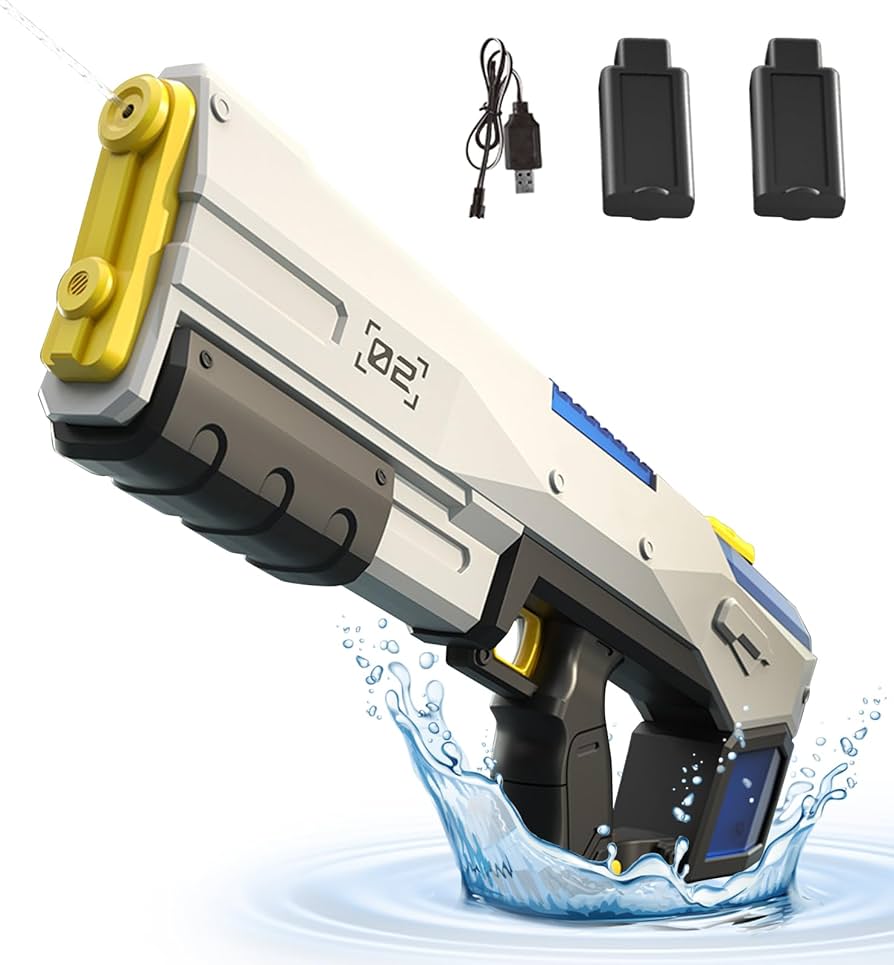 Amazon | Goodmood 水鉄砲 電動水鉄砲 ウォーターガン 電気ブラスター