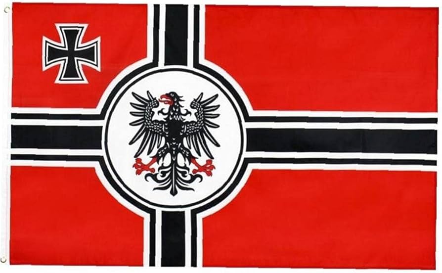 Amazon.co.jp: SAEYZ ドイツ germanyプロイセン 赤い十字のワシの旗