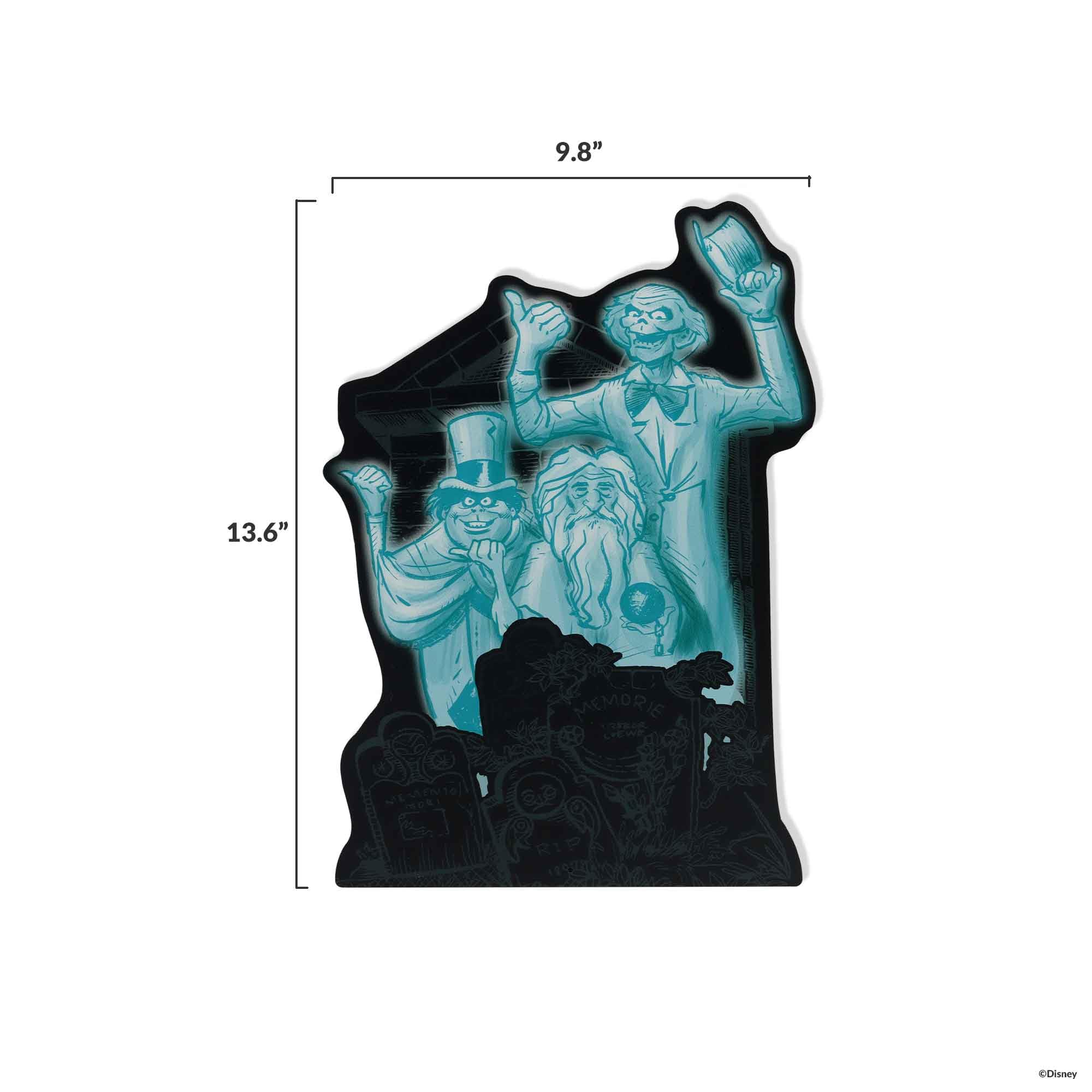 Amazon.com: Disney Haunted Mansion Hitchhiking Ghosts Metal Sign