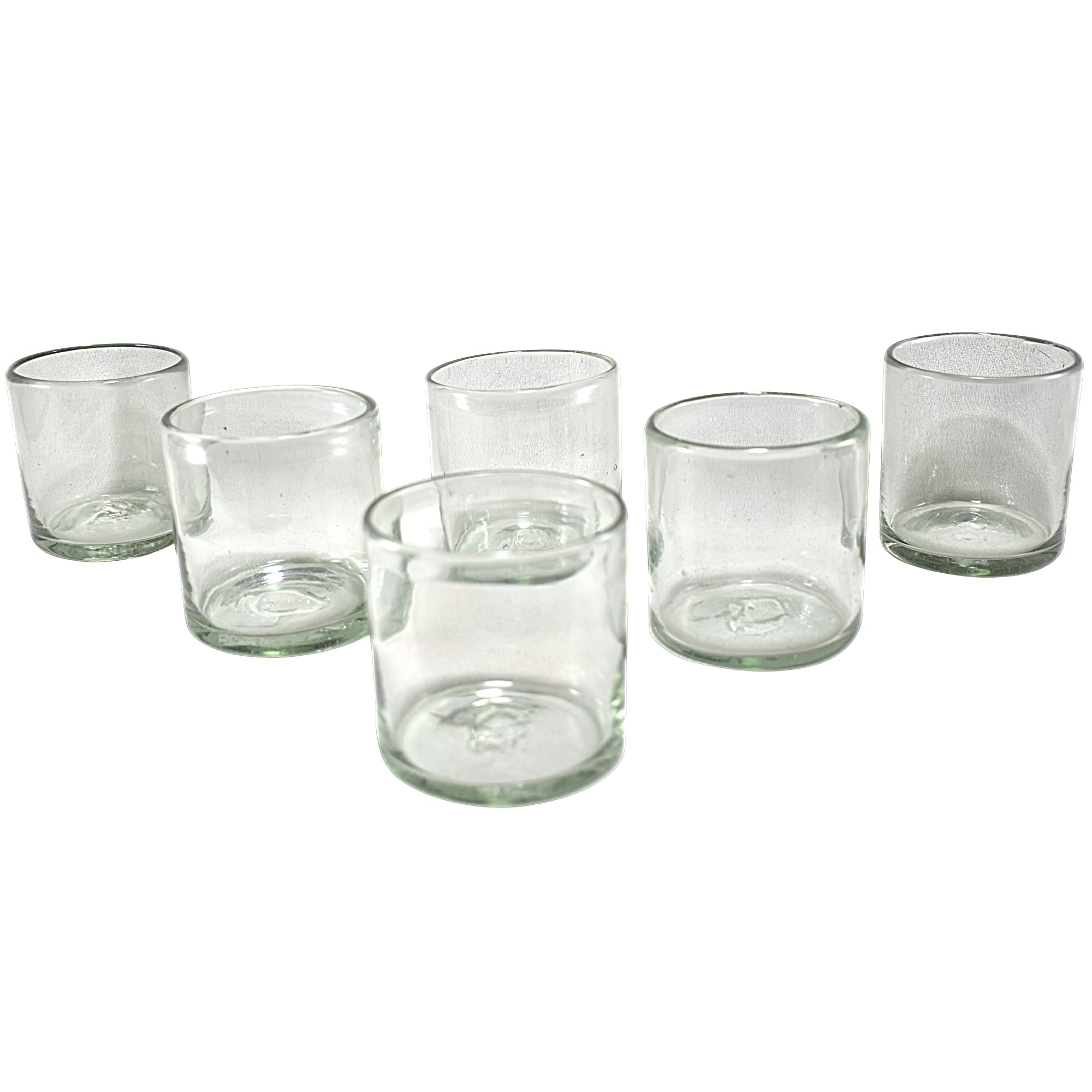 Amazon | 手吹き ドリンクグラス 職人 メキシコ製 6個セット