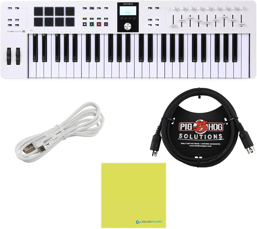 Amazon | Arturia KeyLab Essential 49 mk3 MIDI コントローラー