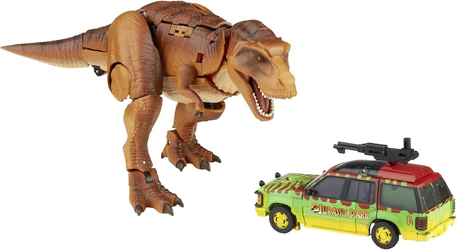 Amazon.com: Transformers Generations Collaborative: Jurassic Park