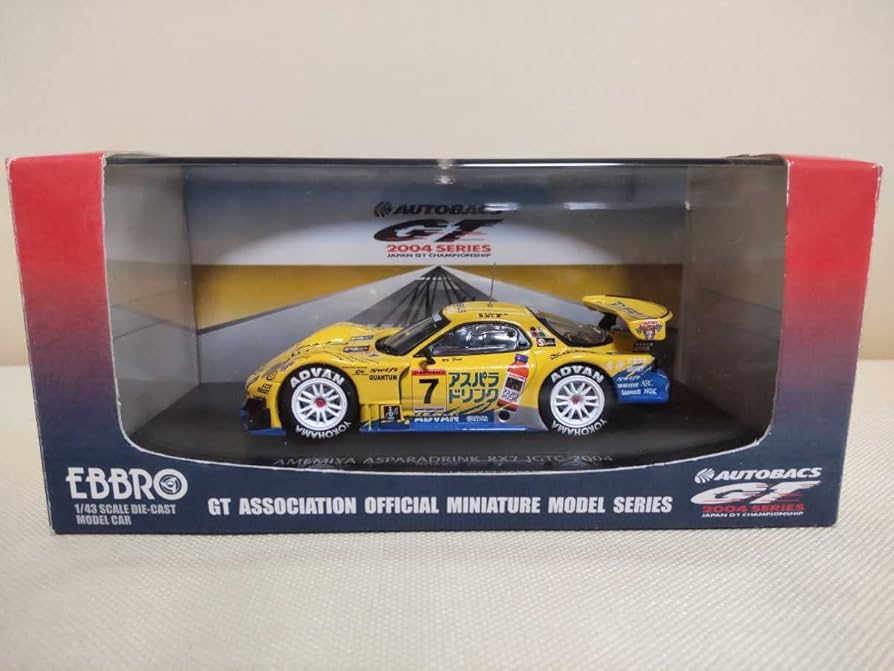 Amazon | No.7 雨宮 アスパラドリンク RX7 JGTC 2004 エブロ 1/43
