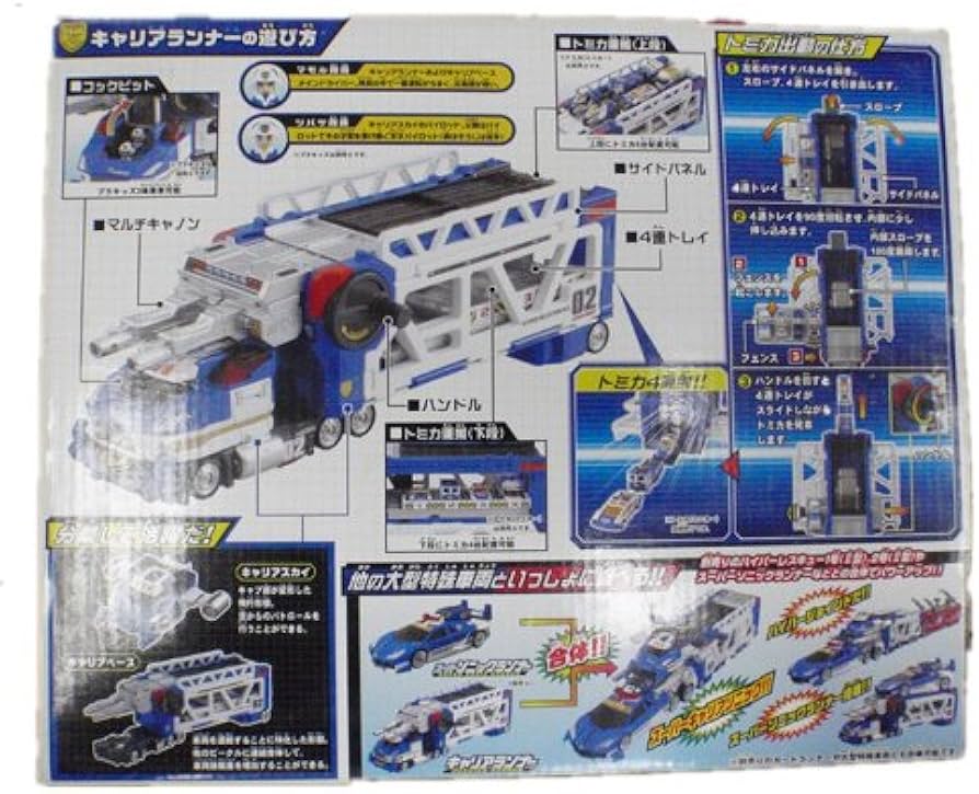 Amazon | トミカ ハイパーブルーポリス02 キャリアランナー | ミニカー