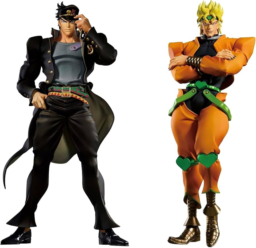 Amazon | ジョジョ フィギュア 空条承太郎 & DIO Mometria Figure