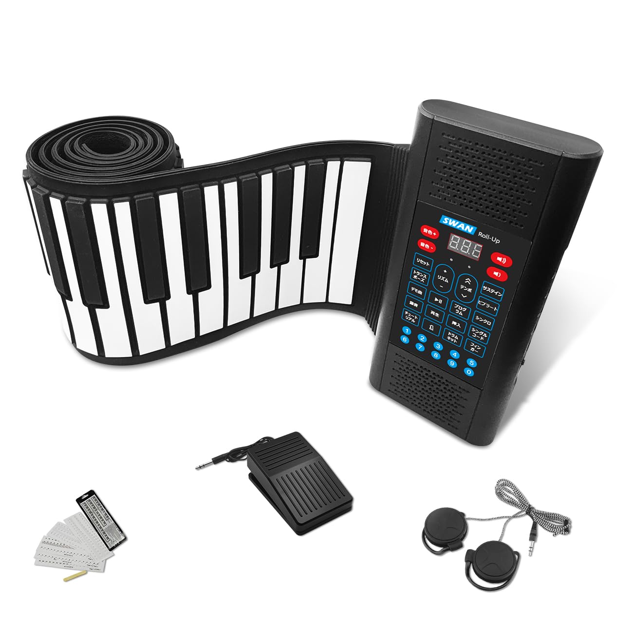 Amazon | 【新型】ニコマク NikoMaku ロールピアノ 88鍵盤 キーボード