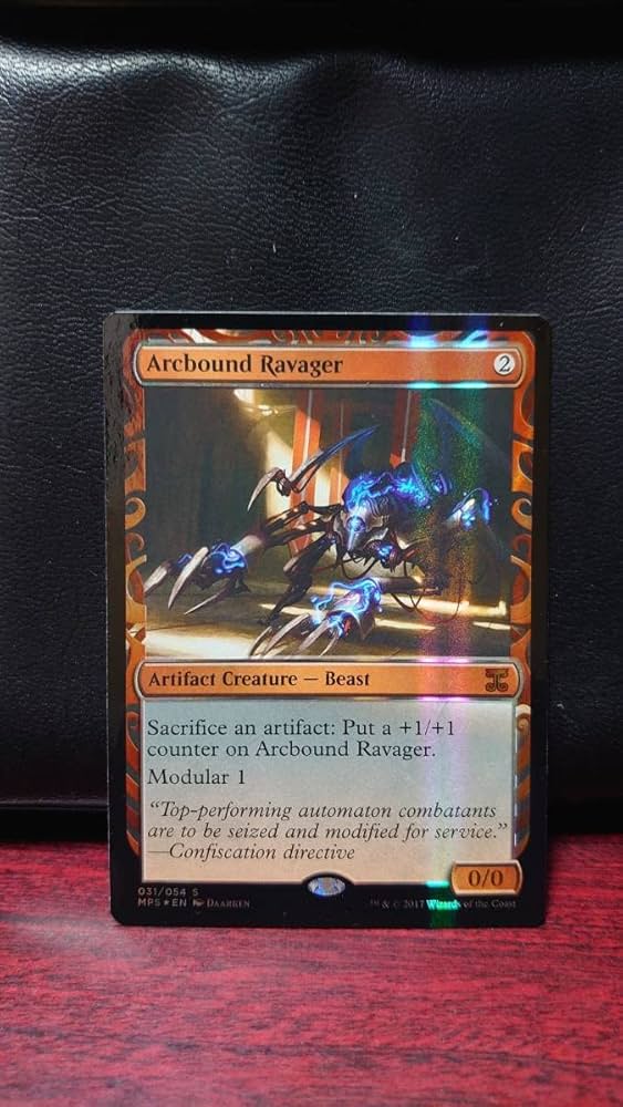 Amazon.co.jp: MTG英語FOIL《電結の荒廃者/Arcbound Ravager》[MPS