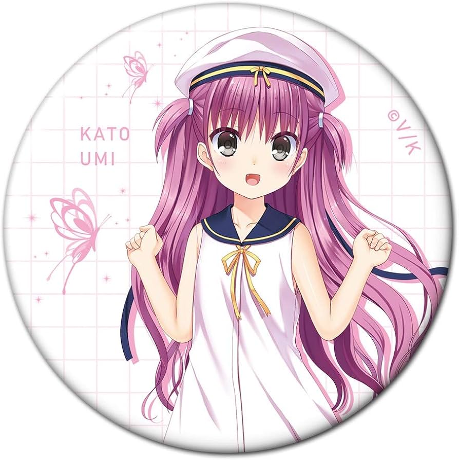 Amazon.co.jp: Summer Pockets 缶バッジ デザイン07(加藤うみ) : おもちゃ