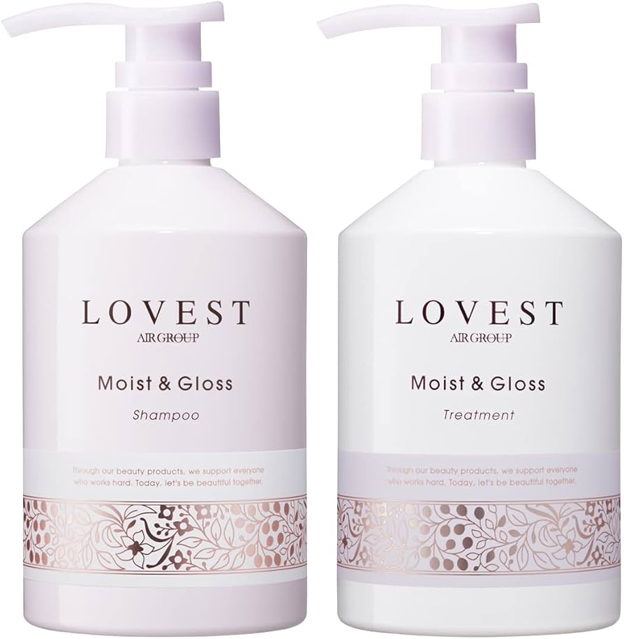 Amazon | LOVEST モイスト＆グロス シャンプー＆トリートメントセット