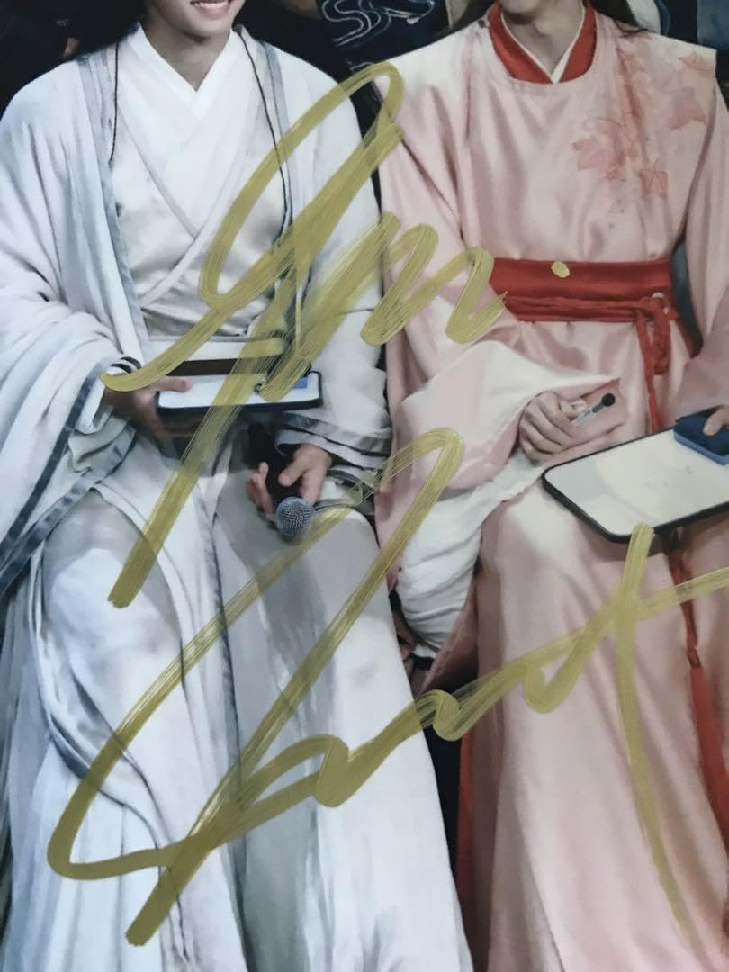 Amazon.co.jp: 山河令コンサート ゲーム中 龔俊 張哲瀚 直筆サイン