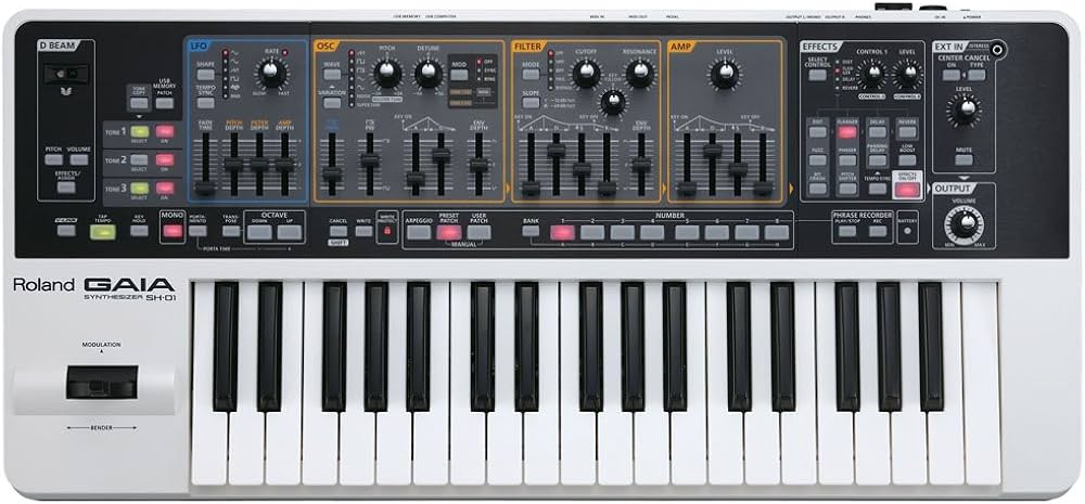 Amazon.co.jp: Roland Gaia sh-01 | 37キーtriple-stackedエンジン
