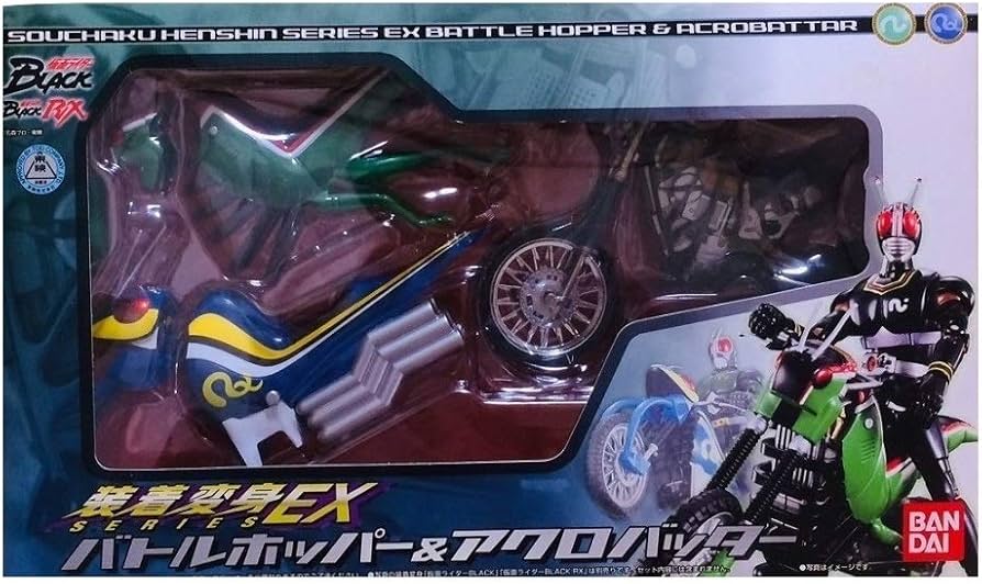 Amazon.co.jp: TAMASHII NATIONS 装着変身EX バトルホッパー&アクロ