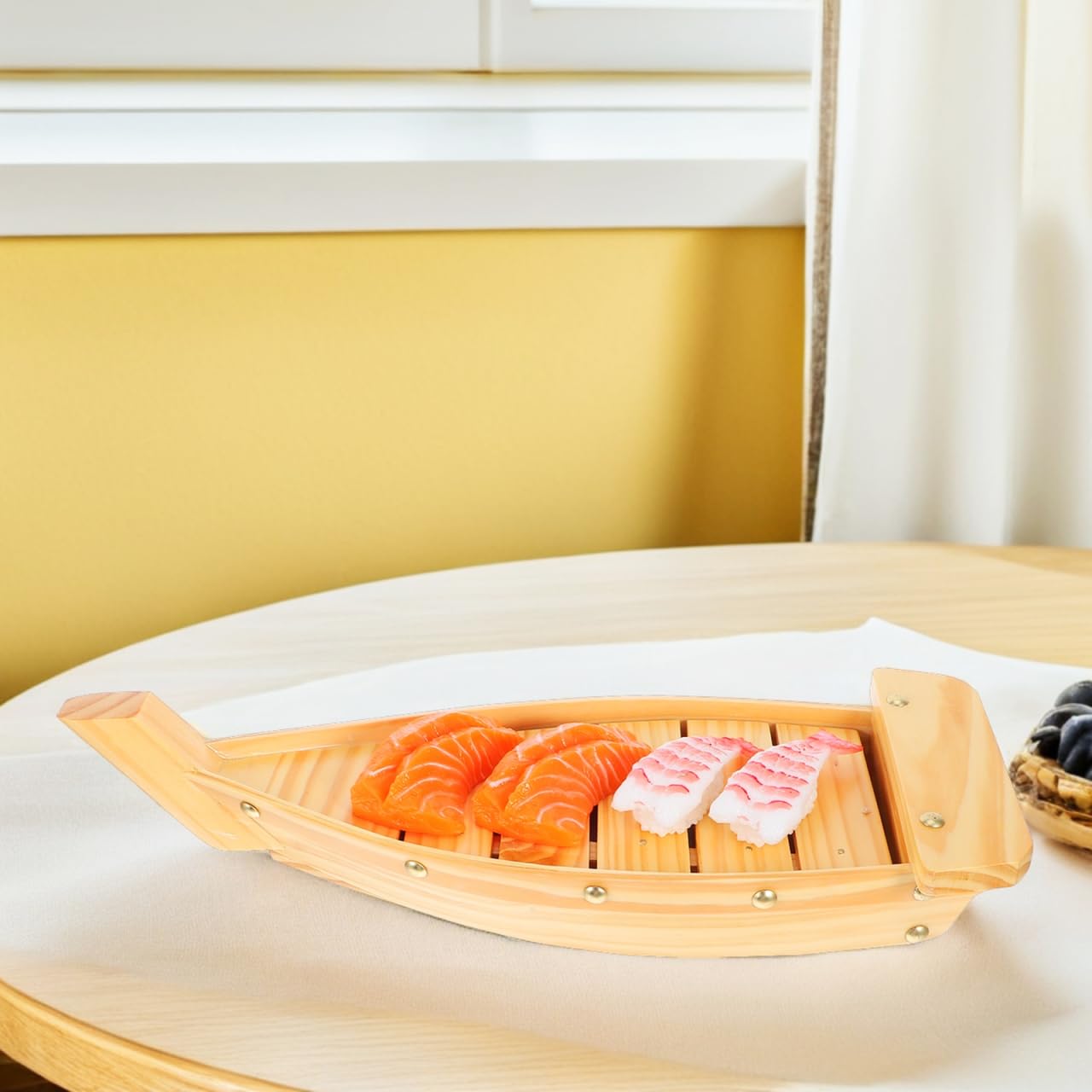 Amazon.co.jp: NUOLUX 刺身皿 舟盛り 器 刺身皿 盛り付け台 舟盛り皿