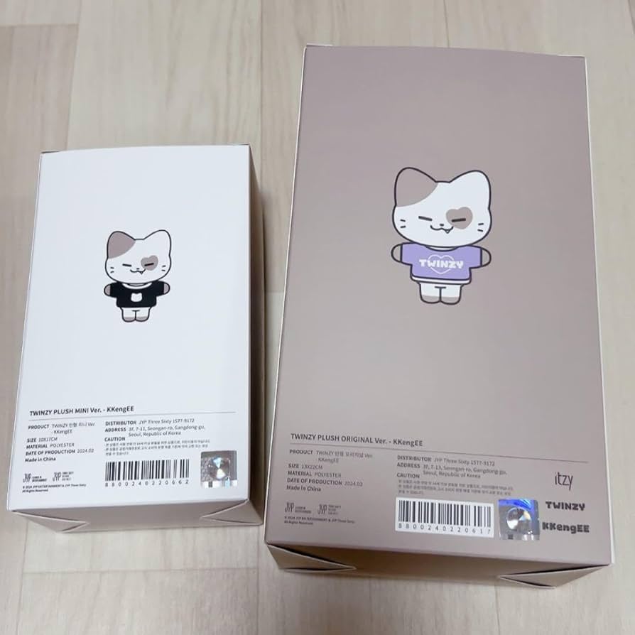 Amazon.co.jp: itzy ソウルコン TWINZY ぬいぐるみ kkengee イェジ 2種