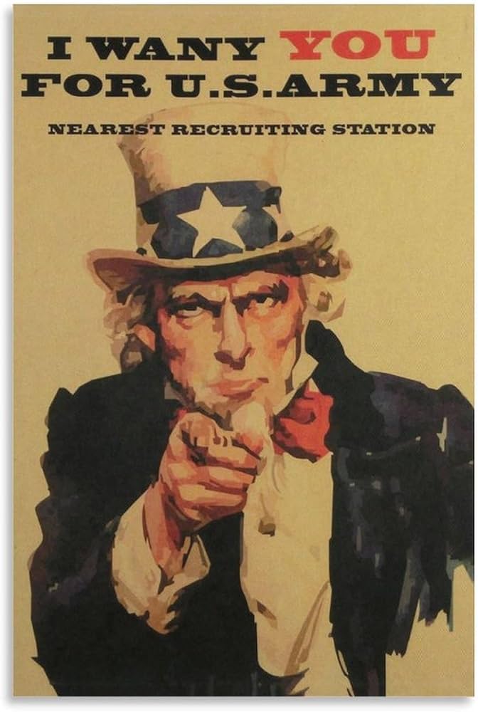 Amazon.co.jp: ポスター I Want You for U.s. Army アンクル・サム