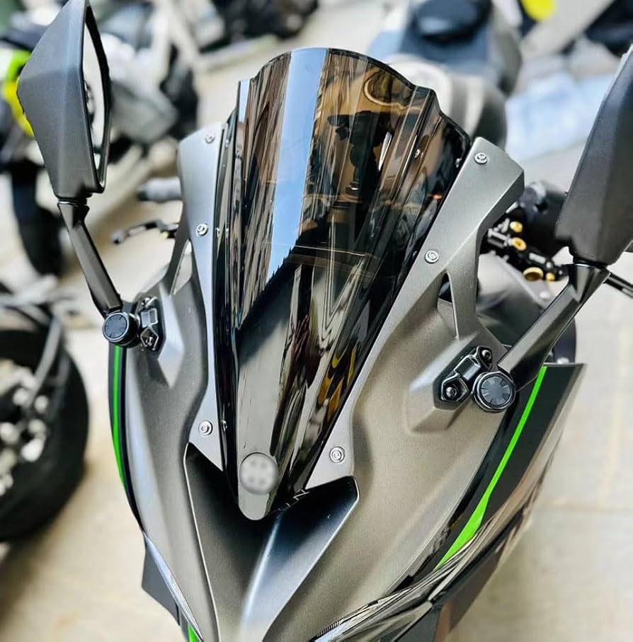 Amazon | オートバイのスクリーン レーシング ZX-4Rウインドシールド