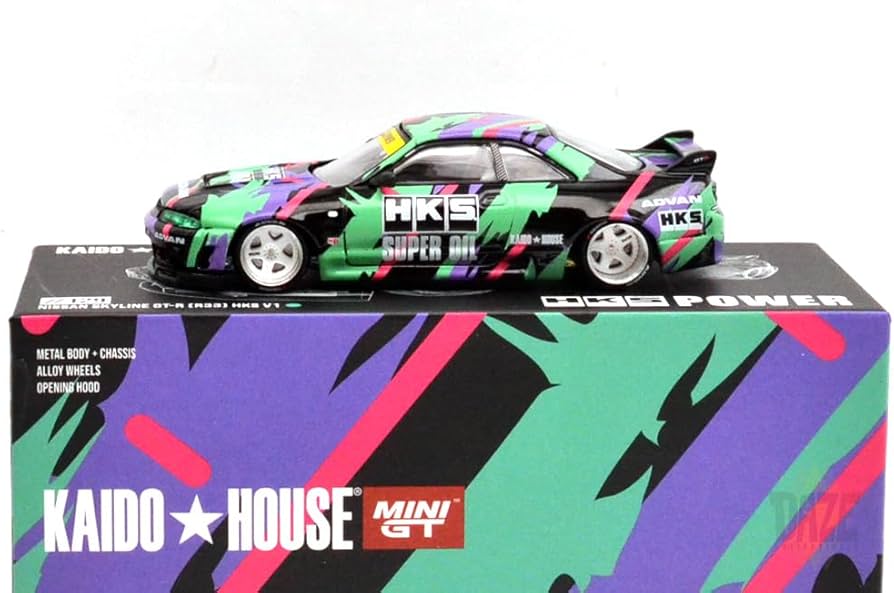 Amazon | KAIDO HOUSE - NISSAN SKYLINE GT-R (R33) HKS V1 街道はうす