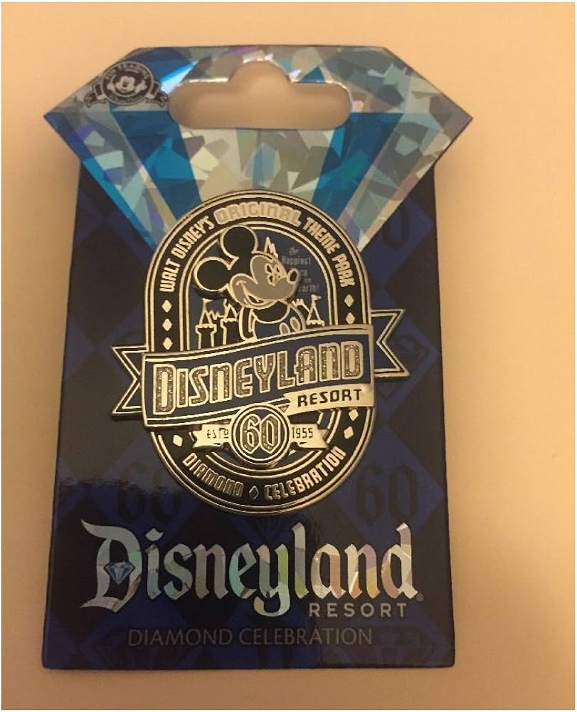 Amazon.com: Disneyland 60th Anniversary Diamond Celebration Mickey