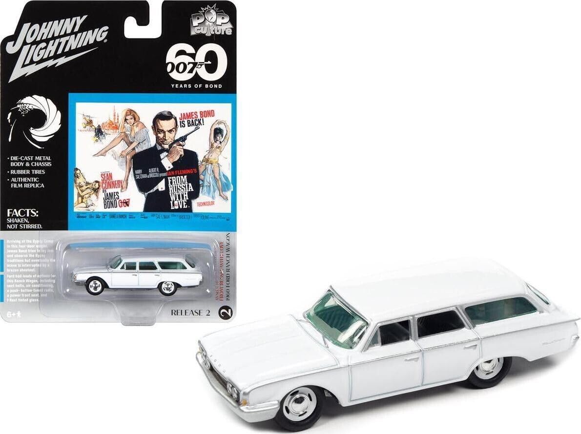 Amazon | Johnny Lightning 1/64 ボンドカー フォード ランチ ワゴン
