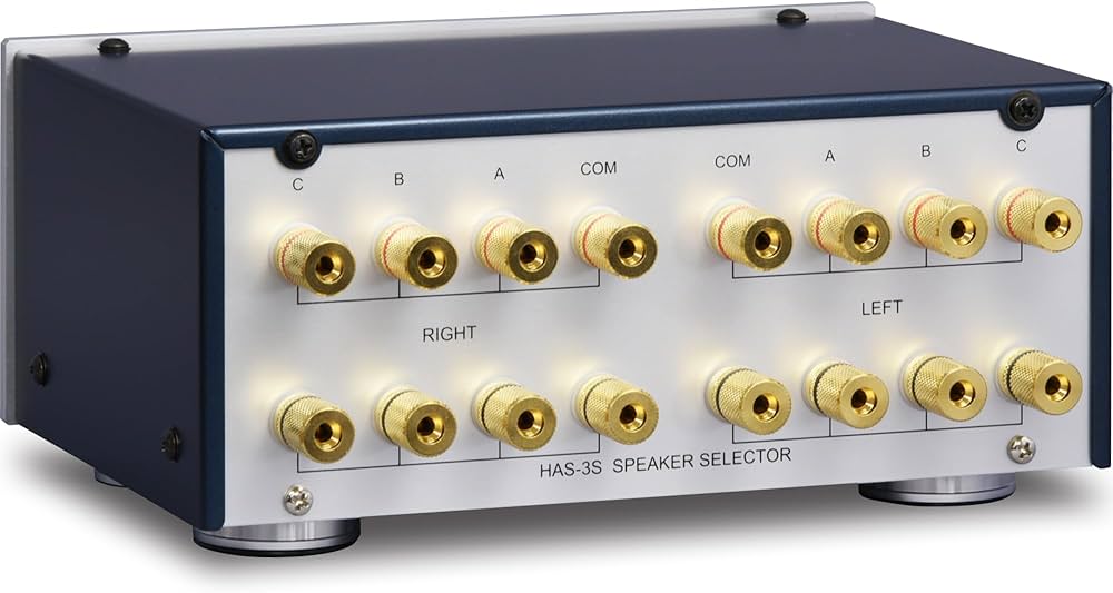 Amazon.co.jp: オーディオデザイン スピーカーセレクター HAS-3S