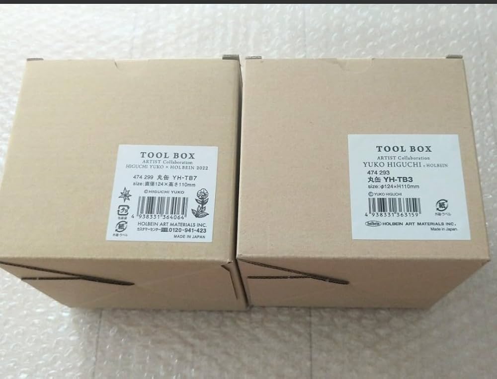 Amazon.co.jp: ヒグチユウコ 丸缶 2種類 猫のイラスト 小物入れ 保存