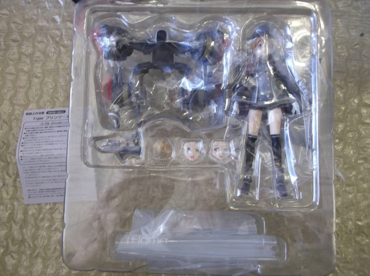 Amazon.co.jp: 予約特典 目閉じ笑顔付き figma 艦これ プリンツ