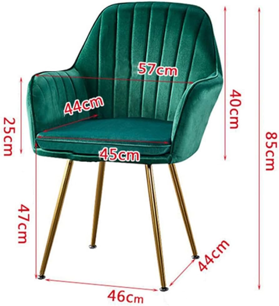 Amazon｜YJFFQ ダイニングチェア 食卓椅子 ライトブルー 46*85cm