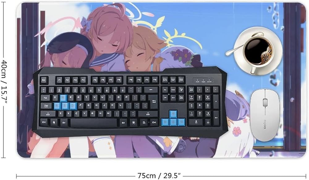 Amazon.co.jp：マウスパッド ゲーミングマウスパッド ブルーアーカイブ