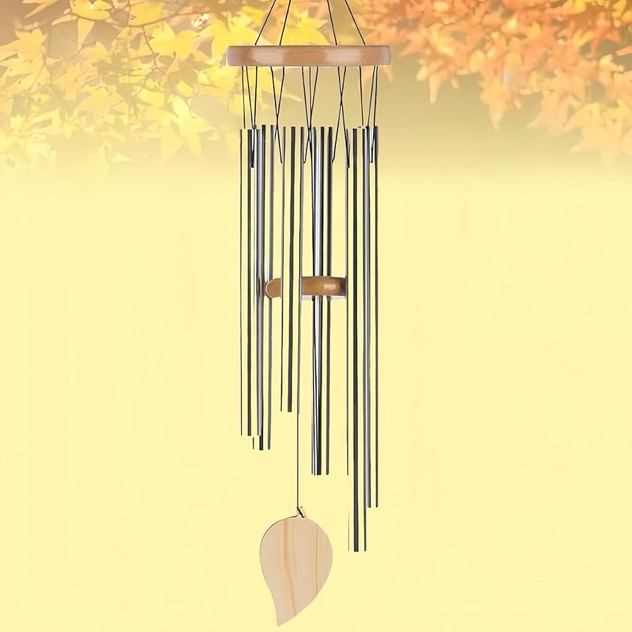 Amazon.co.jp: Gerhannery ウィンドチャイム 風鈴 夏の風物詩 パイプ