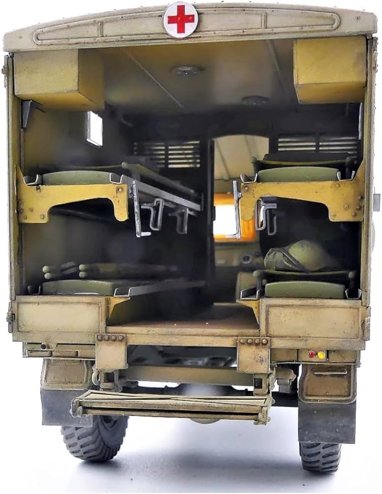 Amazon | ゲッコーモデル 1/35 イギリス陸軍 4x2 重救急車 大戦初期