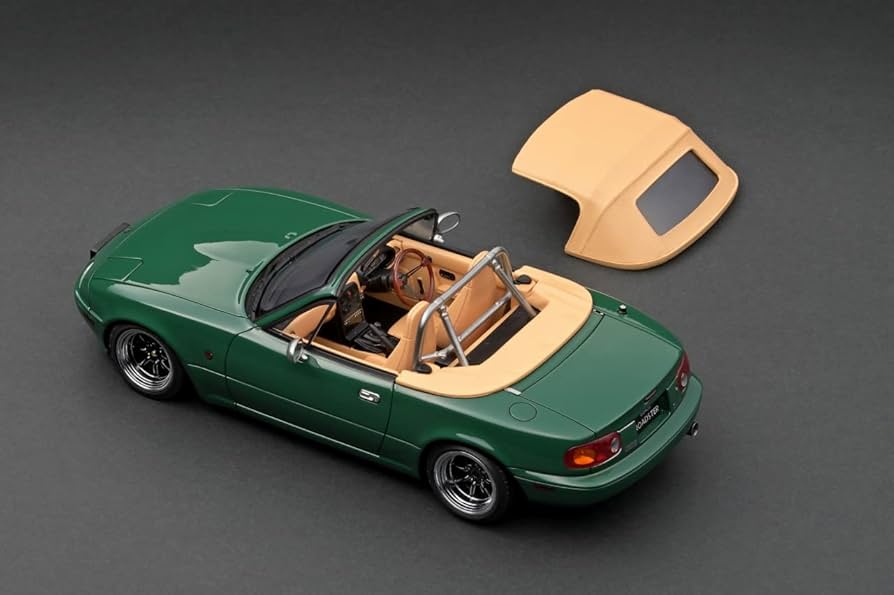 Amazon | ignition model 1/18 ユーノスロードスター (NA) Green 完成